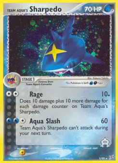 Pokémon-Karte Team Aquas Tohaido 005/095