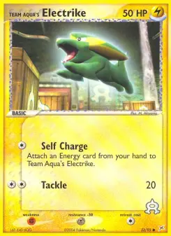 Pokémon-Karte Team Aquas Frizelbliz 053/095