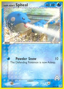 Pokémon-Karte Team Aquas Seemops 056/095