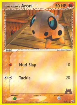 Pokémon-Karte Team Magmas Stollunior 058/095