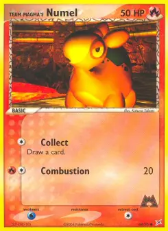 Pokémon-Karte Team Magmas Camaub 064/095