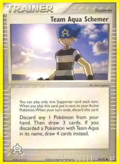 Pokémon-Karte Team Aqua Intrigant 069/095