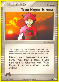 Pokémon-Karte Team Magma Intrigant 070/095