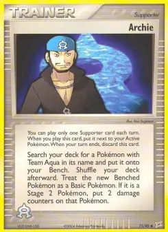 Pokémon-Karte Adrian 071/095