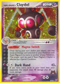 Pokémon-Karte Team Magmas Lepumentas 008/095