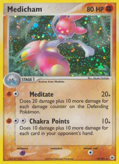 Pokémon-Karte Medicham 010/101