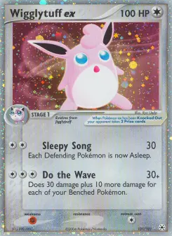 Pokémon-Karte Wigglytuff ex 101/101