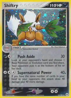 Pokémon-Karte Shiftry 014/101