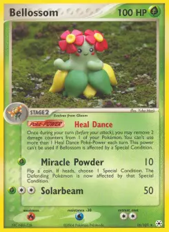 Pokémon-Karte Bellossom 016/101