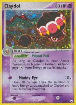 Pokémon-Karte Claydol 002/101