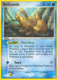 Pokémon-Karte Relicanth 024/101