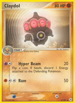 Pokémon-Karte Claydol 031/101