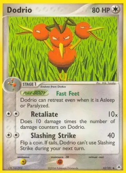 Pokémon-Karte Dodrio 033/101