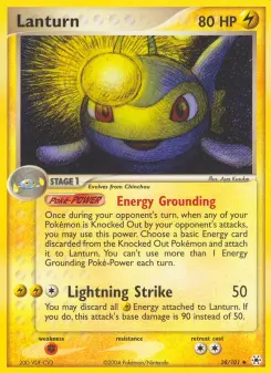 Pokémon-Karte Lanturn 038/101