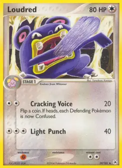 Pokémon-Karte Loudred 039/101