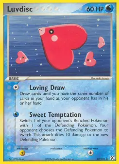 Pokémon-Karte Luvdisc 040/101