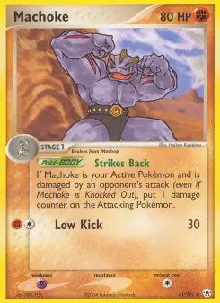 Pokémon-Karte Machoke 041/101