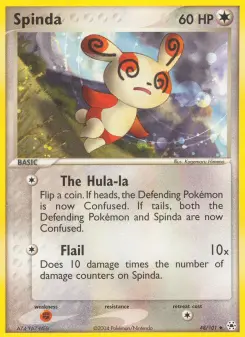 Pokémon-Karte Spinda 048/101