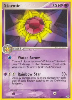 Pokémon-Karte Starmie 049/101