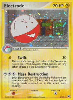 Pokémon-Karte Electrode 005/101