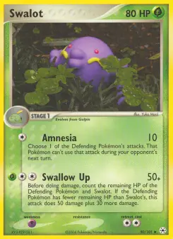 Pokémon-Karte Swalot 050/101