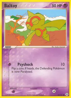 Pokémon-Karte Baltoy 052/101