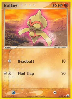 Pokémon-Karte Baltoy 053/101