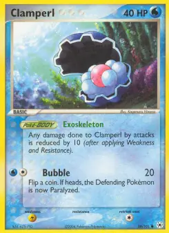 Pokémon-Karte Clamperl 058/101