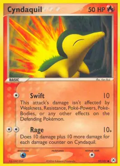 Pokémon-Karte Cyndaquil 059/101
