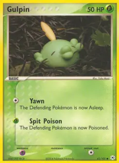 Pokémon-Karte Gulpin 062/101