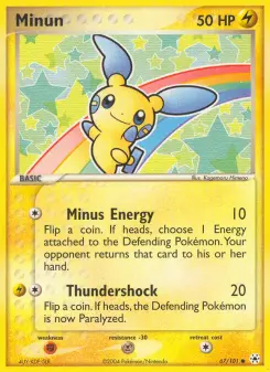 Pokémon-Karte Minun 067/101
