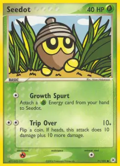 Pokémon-Karte Seedot 071/101