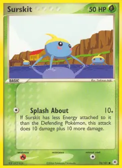 Pokémon-Karte Surskit 076/101