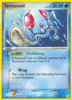Pokémon-Karte Tentacool 077/101