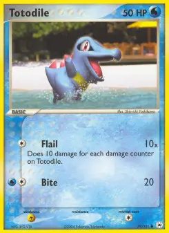 Pokémon-Karte Totodile 079/101
