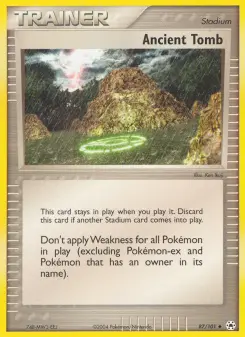 Pokémon-Karte Ancient Tomb 087/101