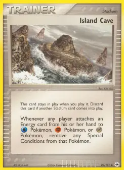 Pokémon-Karte Island Cave 089/101