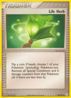 Pokémon-Karte Life Herb 090/101