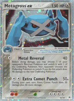 Pokémon-Karte Metagross ex 095/101