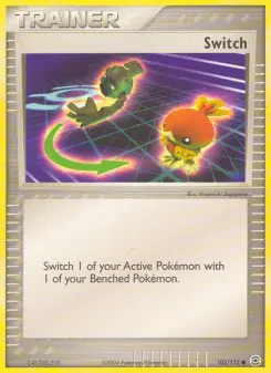 Pokémon-Karte Tausch 102/112