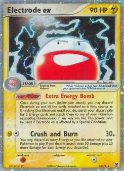Pokémon-Karte Lektrobal ex 107/112