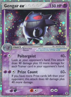 Pokémon-Karte Gengar ex 108/112