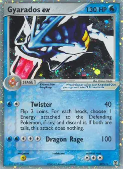 Pokémon-Karte Garados ex 109/112