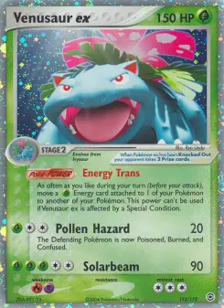 Pokémon-Karte Bisaflor ex 112/112