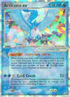 Pokémon-Karte Arktos ex 114/112