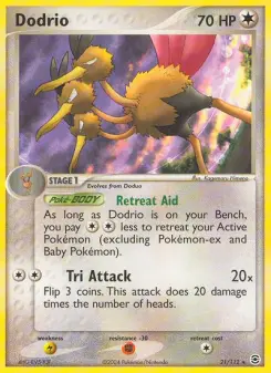 Pokémon-Karte Dodri 021/112