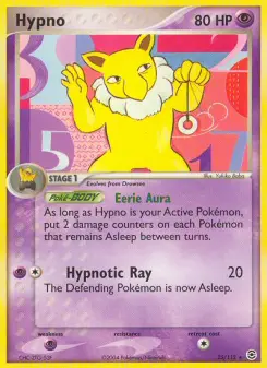 Pokémon-Karte Hypno 025/112