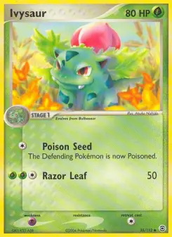 Pokémon-Karte Bisaknosp 035/112