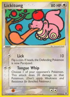 Pokémon-Karte Schlurp 037/112