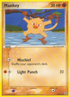 Pokémon-Karte Menki 038/112